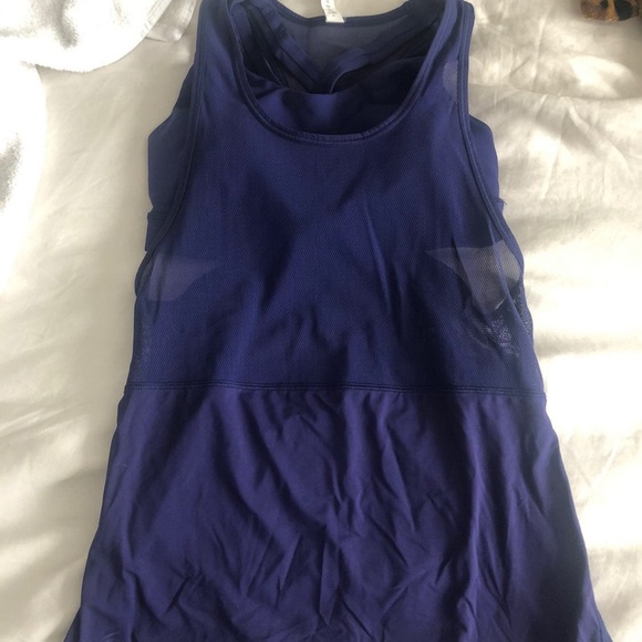 Lululemon Fast as Light 2-in-1 Tank Top Size 4 - Picture 3 of 5